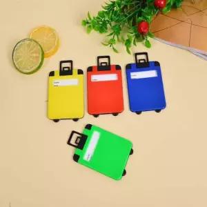 여행 가방 네임택 4p 캐리어 이름표 분실방지 러기지택 네임태그