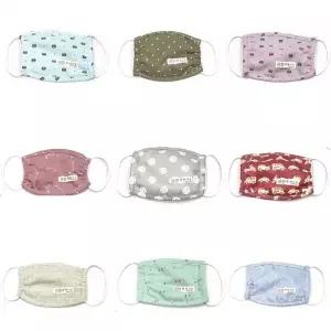 BAZE  아동 면마스크 유아 아동용 순면 마스크 빨아쓰는