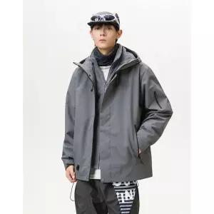 봄 가을 남자야상사파리 야상 삼방 등산 바람막이 점퍼 ible3