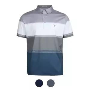 [파파브로] 남성 2컬러 배색 로고 반팔 카라티 DO-KAHG-503_504