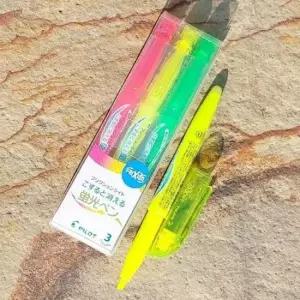 문구반점 파이롯트 프릭션 지워지는 형광펜-비비드 3색 Set