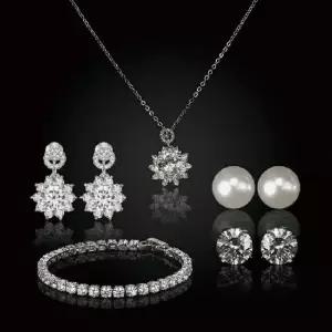 (빅)[메르베] 천연다이아 주얼리 세트