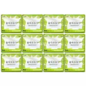 예지미인 숲속이야기 팬티라이너 롱 20개 x 12개