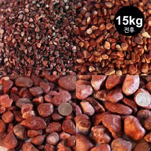 홍자갈 15kg전후 (어항 수족관 바닥재 장식 조경 화분 조경돌 인테리어마감재 용품 꾸미기 색자갈