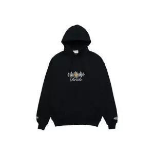 [드롤드무슈]드롤드무슈 DROLE FLEURI 로고 후드티 HO126-CO001-BL