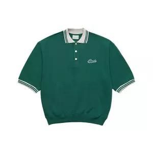 [드롤드무슈]드롤드무슈 남성 포켓 로고자수 폴로티셔츠 그린 PL111-CO001-FGN