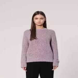 [유닛]팬시얀 크루넥 풀오버 (UFJKCN41JN-L/PURPLE)