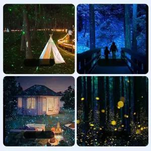 반딧불이 야외 조명 캠팅 오로라 반딧불 빔프로젝터