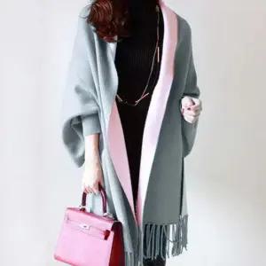 활용도 좋은 여성 데일리패션 레이어드 숄 목도리 여성숄