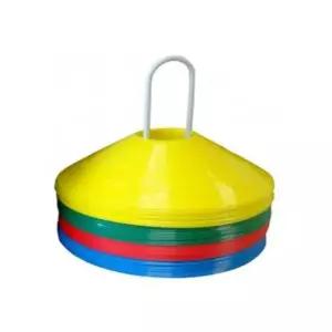 PVC 접시콘 40개+홀더 4가지색상 1개+가방1개