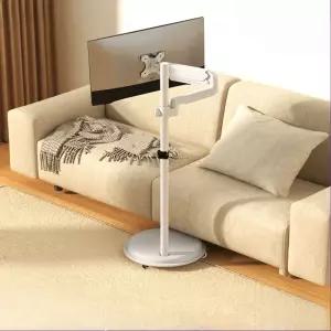 모니터 이동식 거치대 높이조절 강의실 발표 TV 회의실