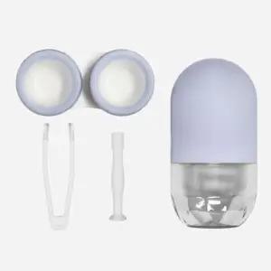 렌즈 케이스 고급 휴대용 컨택트렌즈보관함 렌즈통 렌즈케이스 렌즈보관