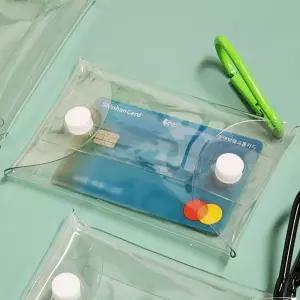 PVC파우치 미니 작은 소품보관 미니 케이스 7X12 투명파우치 투명케이스