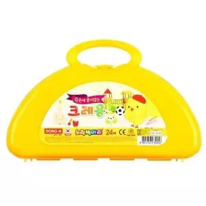 동아 크레파스 24색 노랑병아리 (12개입)