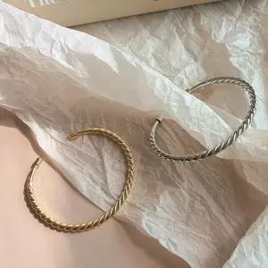 [옷자락]여자 데일리 세련된 로프 라운딩 오픈 뱅글 팔찌