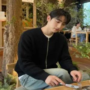 [디프]케일 남자 니트 투웨이 집업 가디건 [DIFG_7002]