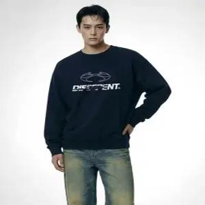 [디프]코어히트 남자 캐주얼 오버핏 맨투맨 티셔츠 [DIFM_6002]