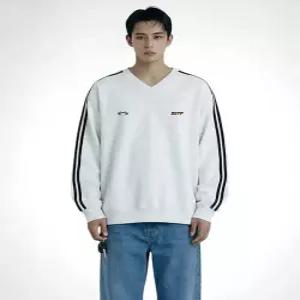 [디프]더블스트립 남자 트랙 브이넥 맨투맨 티셔츠 [DIFV_7002]