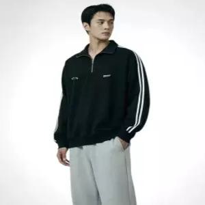 [디프]더블스트립 남자 아노락 트랙 반집업 맨투맨 티셔츠 [DIFM_3002]