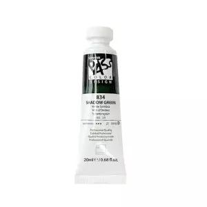 신한 패스컬러물감 낱색 D 20ml 834 섀도 그린 (3개입) 미술재료 색상