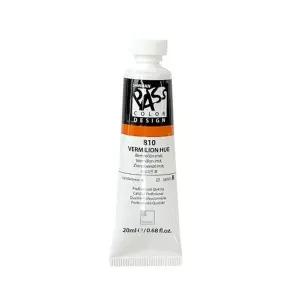 신한 패스컬러물감 낱색 B 20ml 810 버밀리언 휴 (3개입)