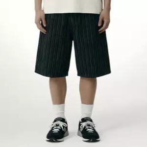 [디프]미온드 남자 5부 스트라이프 데님 팬츠[DISD_1002]