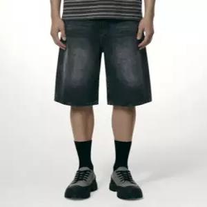 [디프]레비 남자 7부 데님 팬츠[DISD_3001]