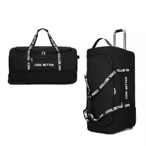 [셀러에이드]캐리어 여행보스턴백 70L 대용량 2IN1 백팩 더플백 스포츠가방 짐가방