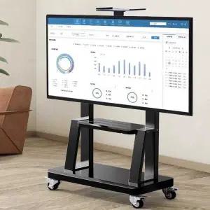 이동식 회전 모니터 카트 이젤 거치대 스탠드 대형 브라켓