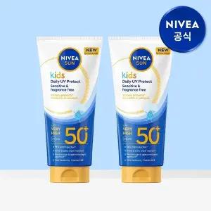 [니베아] 선 키즈 센서티브 데일리 유브이 로션 100ml 2개