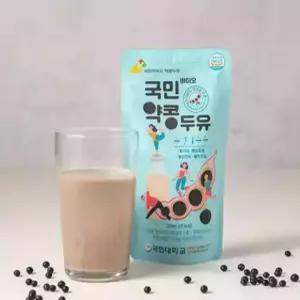 무가당 무첨가 국민바이오 약콩두유 180ml (총 40팩) 무가당 국산두유