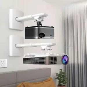 벽걸이 빔프로젝터 거치대 브라켓 벽면 가정용 벽걸이형 지지대 빔 회의실 학원 강의실 스터디