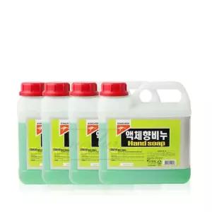 캉가루 액체 향 핸드워시 3.75L 4개입 손비누 대용량