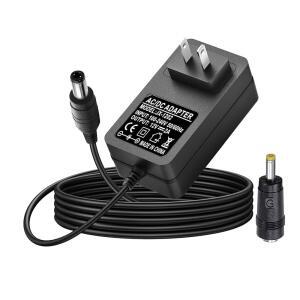 실바니아 12V AC/DC 휴대용 DVD 플레이어 충전기 - 7인치~13.3인치 휴대용 DVD 플레이어용 전원 어댑터(6.5피트)