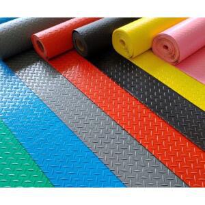 PVC 바닥 매트 고무 빨간색 고무블럭 도어매트 병원 신발장 1 2mm 10m mm 방지