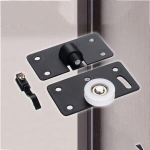 슬라이딩 캐비닛 도어 롤러 창문 옷장 찬장 나일론 풀리  스테인레스 스틸 행잉 휠  하드웨어 가구 액세서