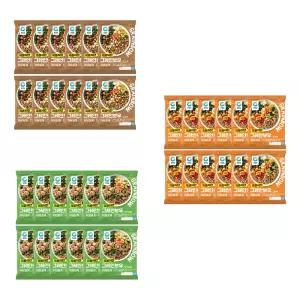 청정원 그레인보우 골라담기(200gx6) x 2 저열량 간편조리 밀키트 냉동식품 체중조절 건강한 식사