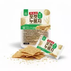 엄마사랑 국내산 포켓 누룽지 현미 330g