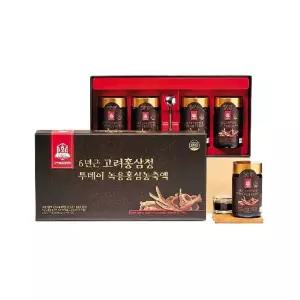 고려홍삼중앙회 6년근 고려홍삼정 투데이 녹용홍삼 농축액 250g 4개입 1박스