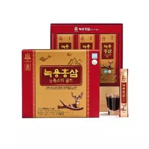 고려홍삼중앙회 녹용홍삼농축스틱 골드 30포 4박스(120포)
