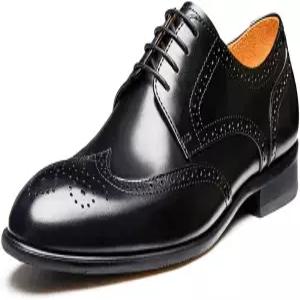 젭슨코드 남성 드레스 슈즈 윙팁 순정 소가죽 옥스포드와 브로그 공식 비즈니스 웨딩 더비