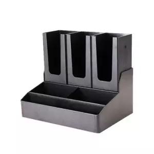 카페테리아 블랙 대용량 다용도 디스펜서 1개 카페용품 커피용품 컵수납 티박스