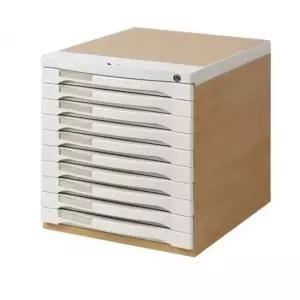 10단 서류함 301x368x338mm 서류 서류정리함 서류보관함 사무용품정리함 문서보관함
