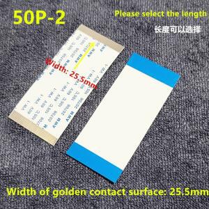 금도금 플랫 라인 로직 보드 50 핀 AWM 20706 20861 E347605 105C 60V 리본 케이블