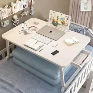 접이식공부책상 좌식테이블 침대책상 베드테이블 노트북 접이식공부