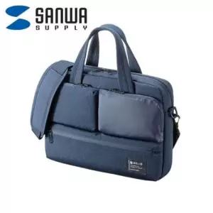산와서플라이 3포켓 노트북 가방 13.3 네이비 BAG-CA11NV