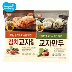 [동원]개성 교자만두 고기 600g 4봉 + 김치 600g 4봉[35902247]