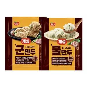 [동원]개성 더건강한 물만두 500g 4봉 + 군만두 잡채 600g 2봉[35902252]