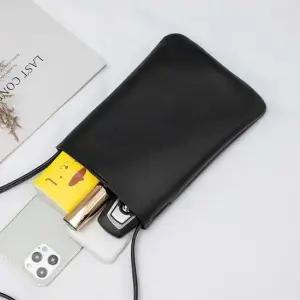 HWA 인조가죽 휴대폰 액세서리 지갑 크로스백