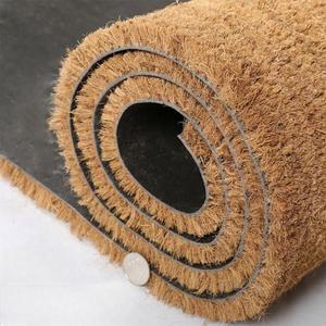 야자수매트 현관 출입구 매트 (두께 야외 꽃잎 여름 바닥 쿠션 그레이